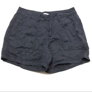 Daily Ritual Women’s Shorts Size 4 Navy Black New